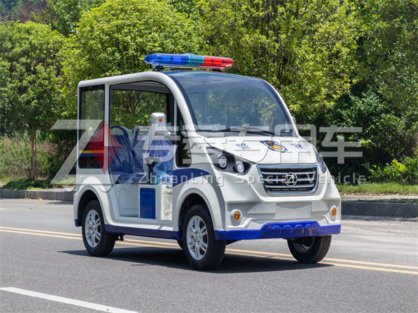 当电动观光车遇到电动巡逻车，会发生怎样的“化学反应”